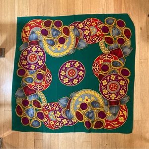 Vintage square scarf